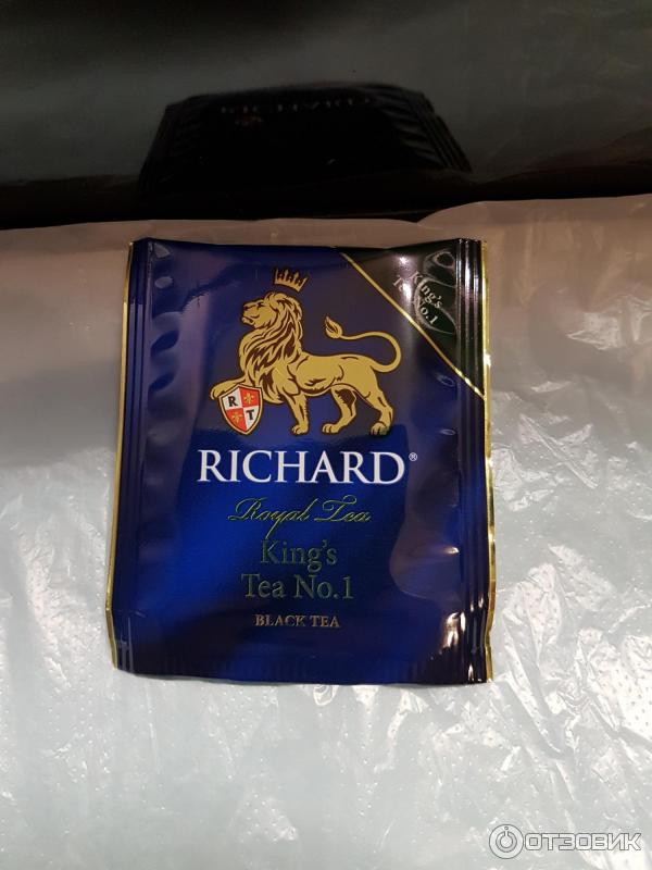 Чай чёрный в пакетиках Richard Kings Tea No.1 отзыв