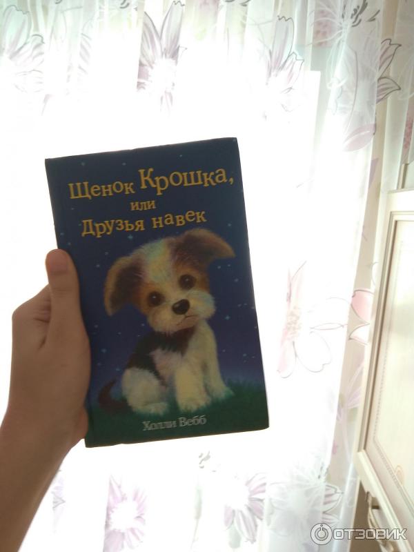 Книга Щенок Крошка или друзья навек - Холли Вебб фото