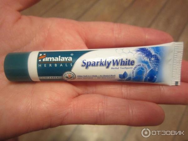 Зубная паста Himalaya Herbals Sparkly White фото