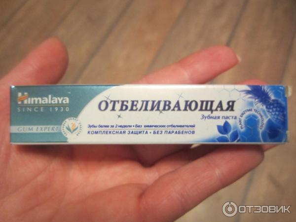 Зубная паста Himalaya Herbals Sparkly White фото