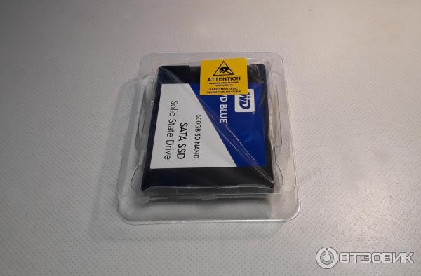 Твердотельный накопитель Western Digital SSD Blue 3D NAND фото