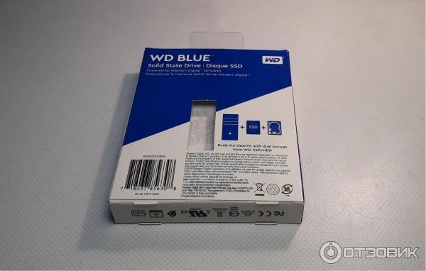 Твердотельный накопитель Western Digital SSD Blue 3D NAND фото