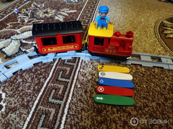 Конструктор Lego Duplo Town Поезд на паровой тяге фото