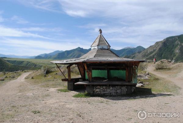 Место слияния Катуни и Чуи (Россия, Алтайский край) фото