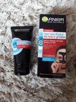 Маска-пленка против черных точек Garnier Актив с углем фото