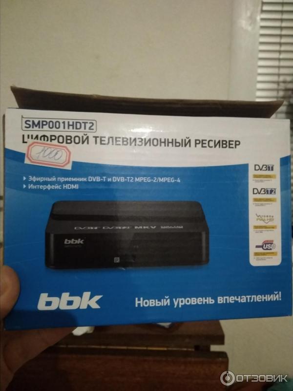 Цифровой телевизионный ресивер BBK SMP001HDT2 фото