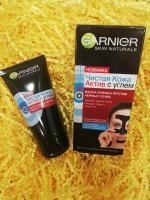 Маска-пленка против черных точек Garnier Актив с углем фото