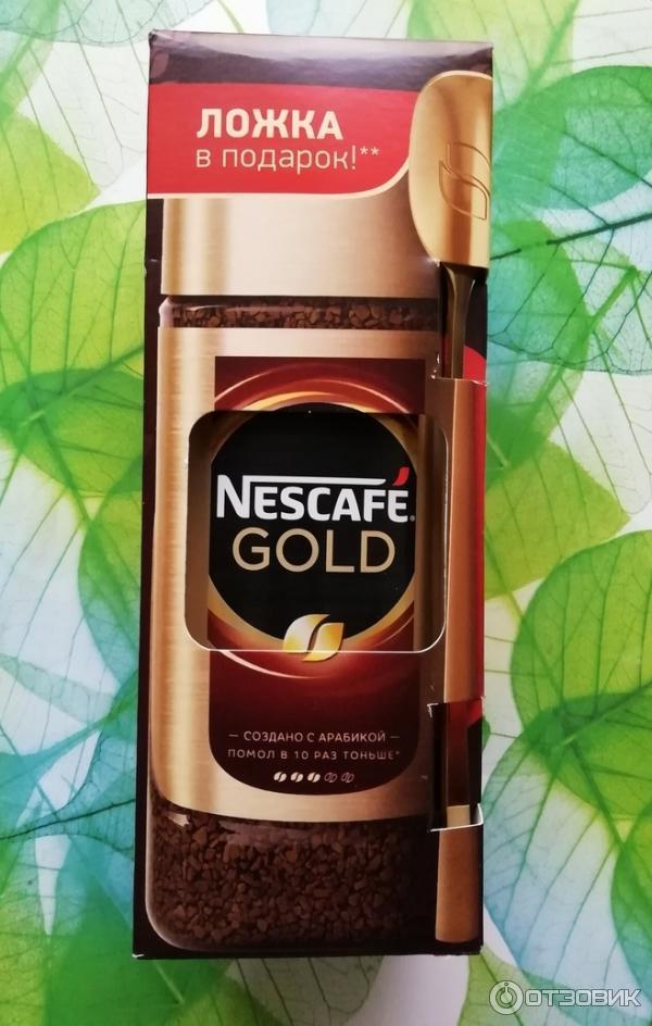 Подарочный набор Nescafe Gold с сахарницей фото