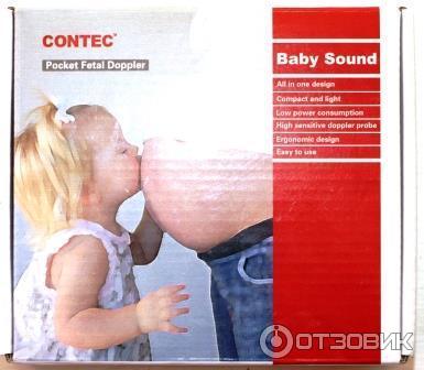 Фетальный допплер Pocket Fetal Doppler Baby Sound A фото