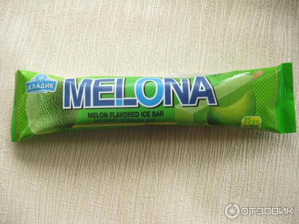 Мороженое Хладик Melona дыня отзыв фото