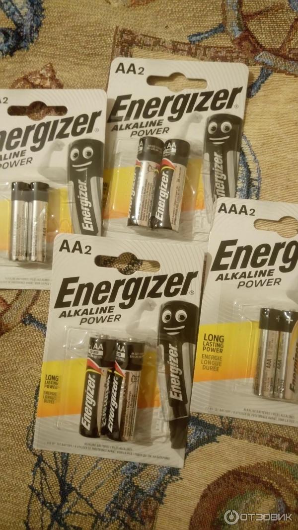 Батарейки Energizer AAA