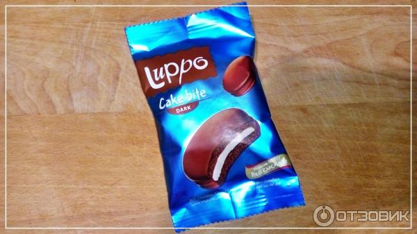 Вид кекса Luppo в обертке