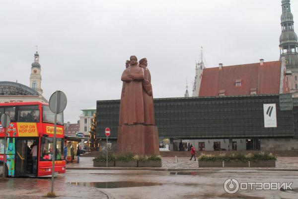 Тур в Литву и Латвию Падал Прибалтийский снег фото