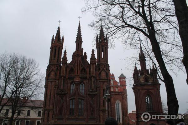 Тур в Литву и Латвию Падал Прибалтийский снег фото