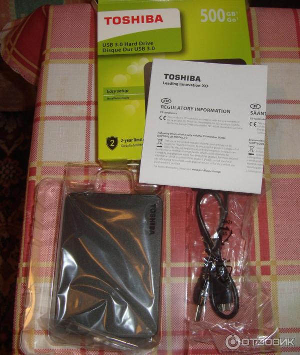 Внешний жесткий диск TOSHIBA Canvio Basics 500Gb фото