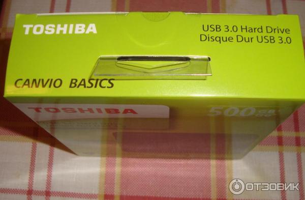 Внешний жесткий диск TOSHIBA Canvio Basics 500Gb фото