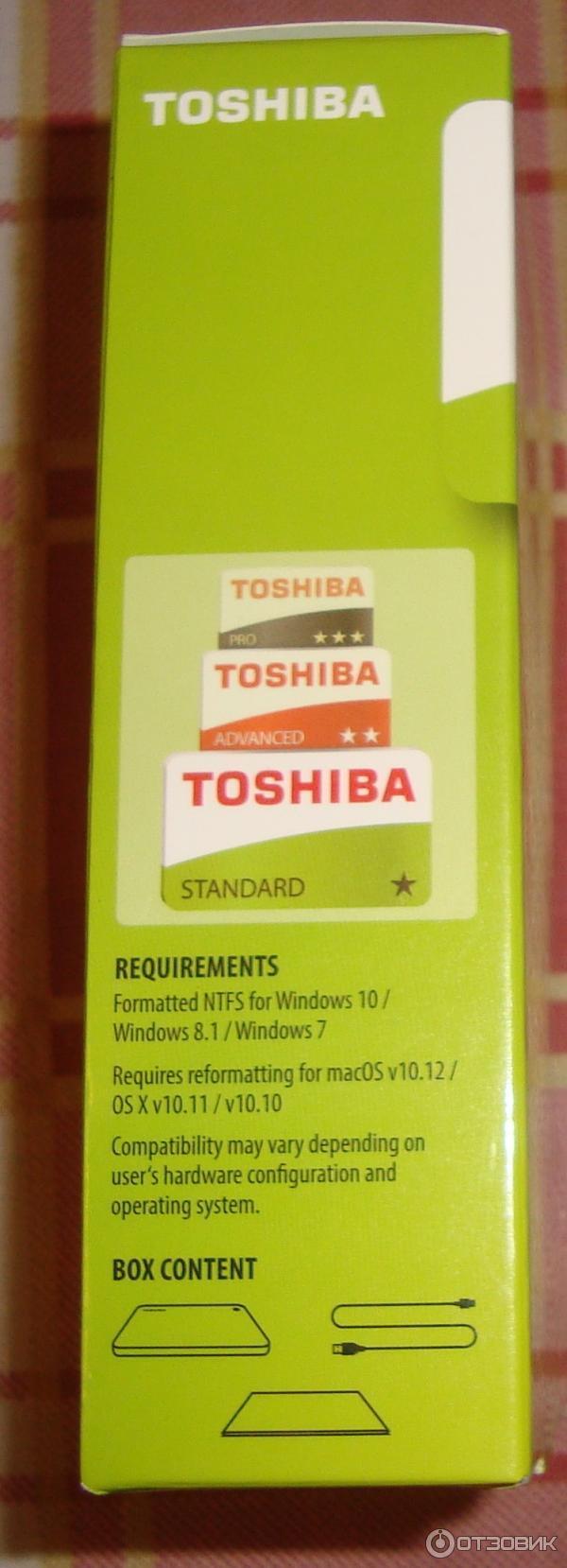 Внешний жесткий диск TOSHIBA Canvio Basics 500Gb фото