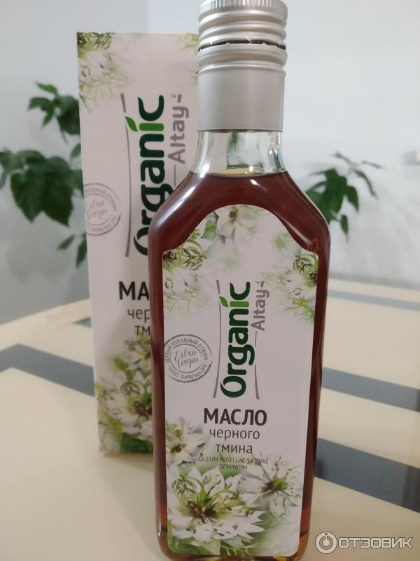 Масло черного тмина Organic life Extra Virgin