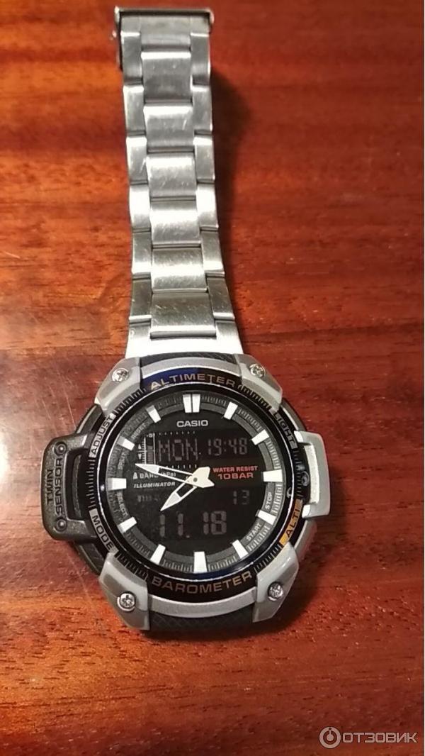 Часы электронные Casio SGW-450H фото