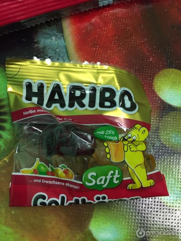 Жевательный мармелад Haribo Золотой мишка фото