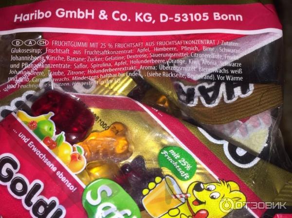 Жевательный мармелад Haribo Золотой мишка фото