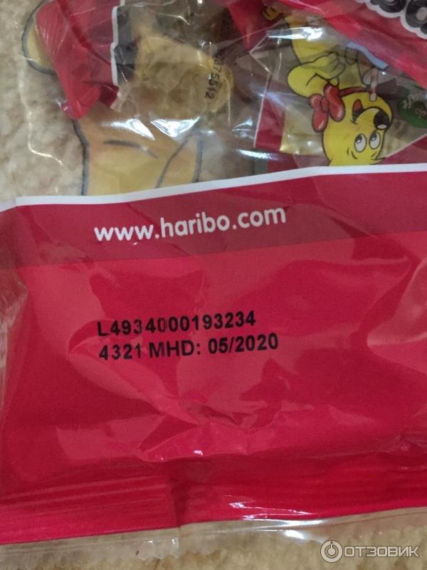 Жевательный мармелад Haribo Золотой мишка фото