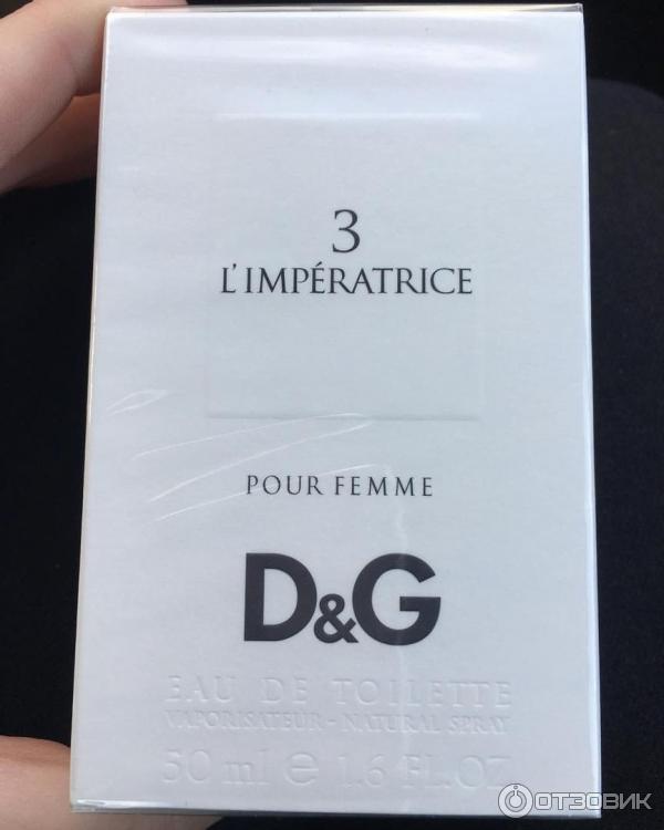 Туалетная вода D&G L'Imperatrice фото