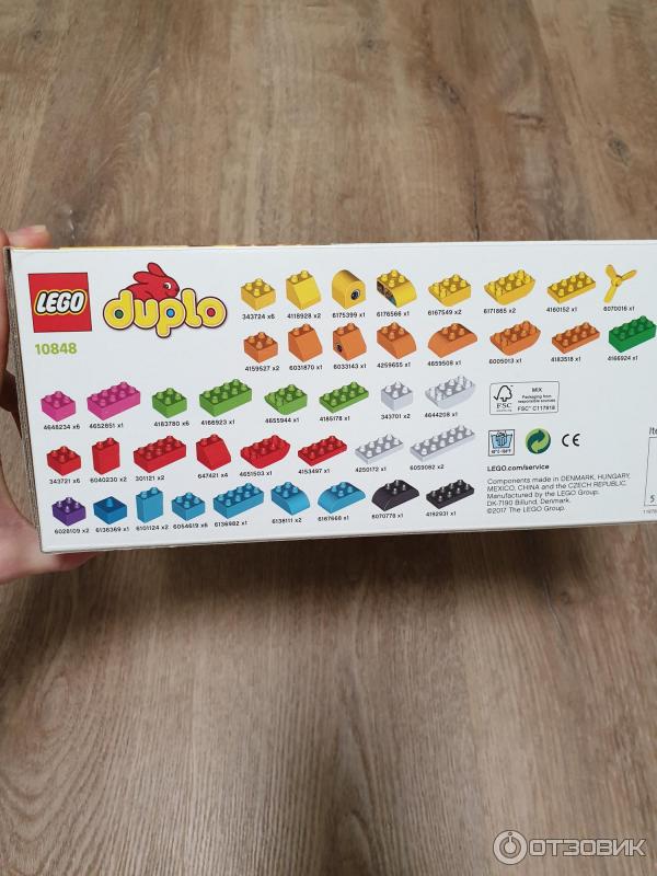 LEGO Duplo Мои первые кубики фото