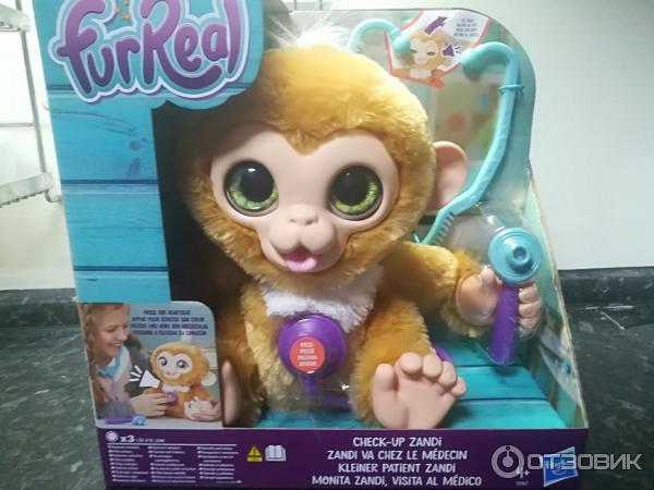 Интерактивная игрушка Hasbro Furreal Friends Вылечи обезьянку фото