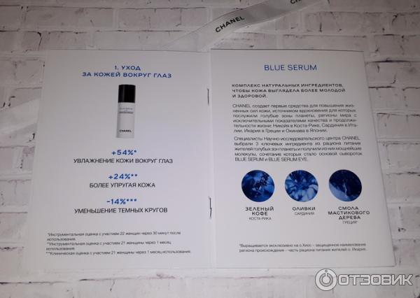 Сыворотка для лица Chanel Blue Serum фото