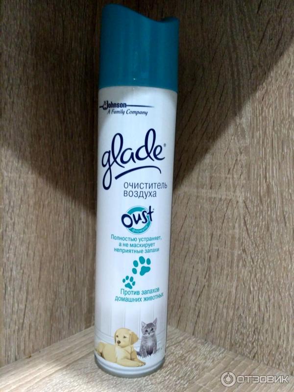 Glade Oust Очиститель воздуха Против запахов домашних животных фото