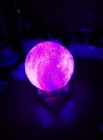 Светильник 3D Print Moon Lamp "Луна" фото