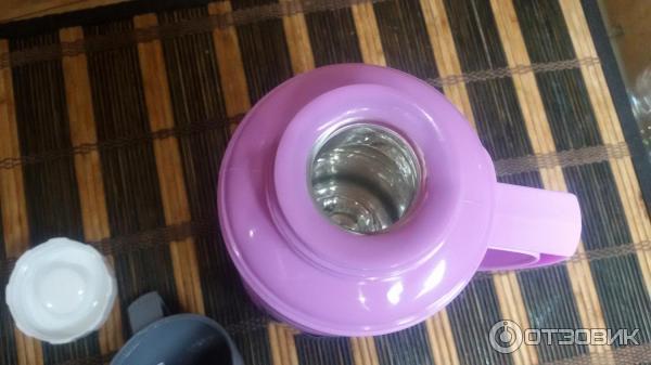 Термос Stenson со стеклянной колбой фото