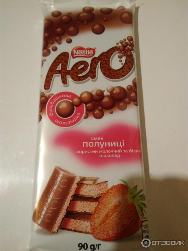 Шоколад Nestle Aero фото