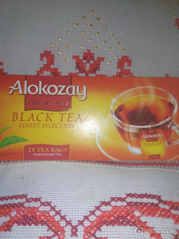 Чай цейлонский черный Alokozay Premium Tea фото