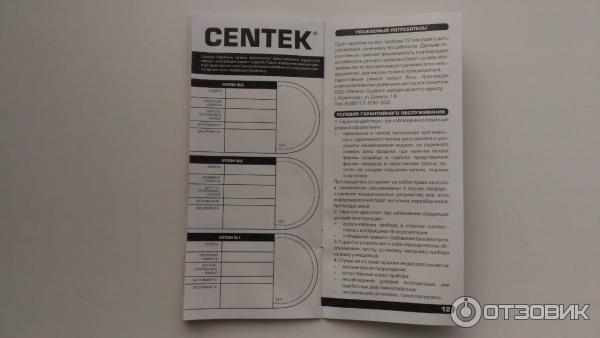 CENTEK отзывы