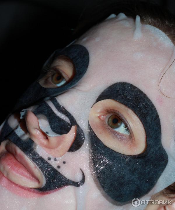 Маска для лица Shining Nature Purity Animal Panda Whitening Mask фото