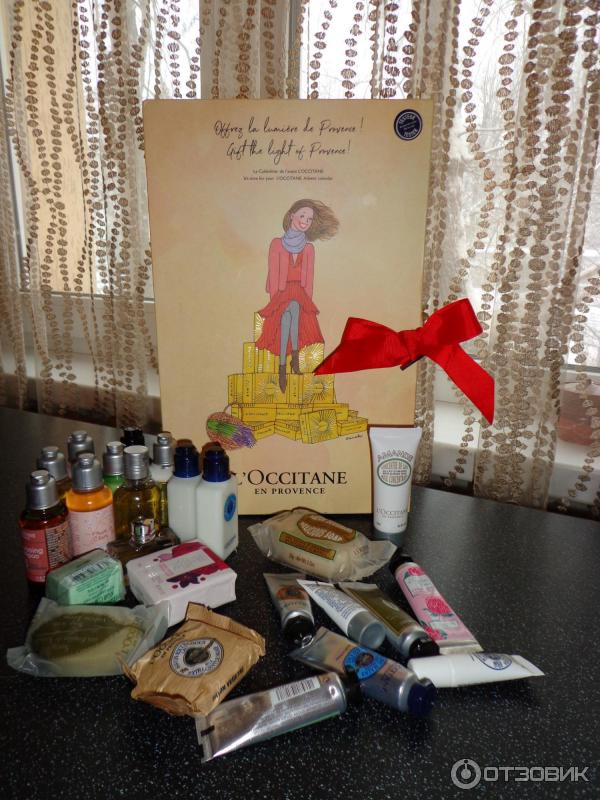 L'Occitane EN PROVENCE Advent Calendar 2018 набор миниатюр фото