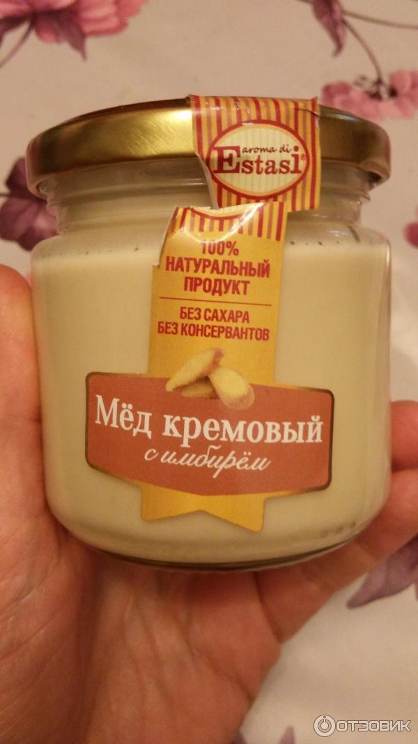 Мед кремовый с имбирем Aroma di Estasi фото