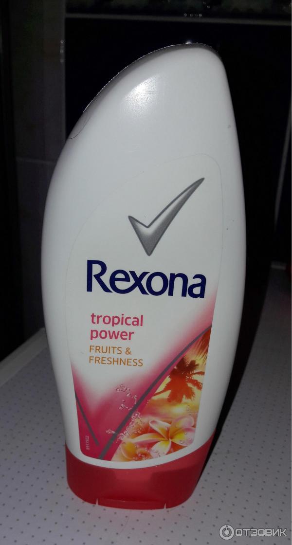 Гель для душа Rexona Тропическая свежесть фото