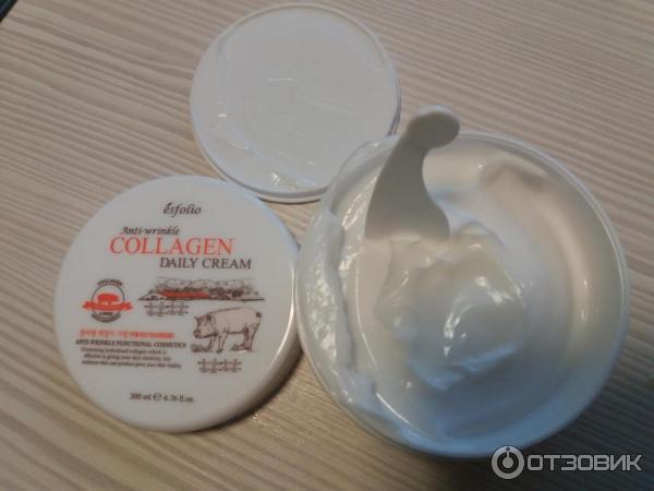 Крем для лица Esfolio Collagen с коллагеном фото