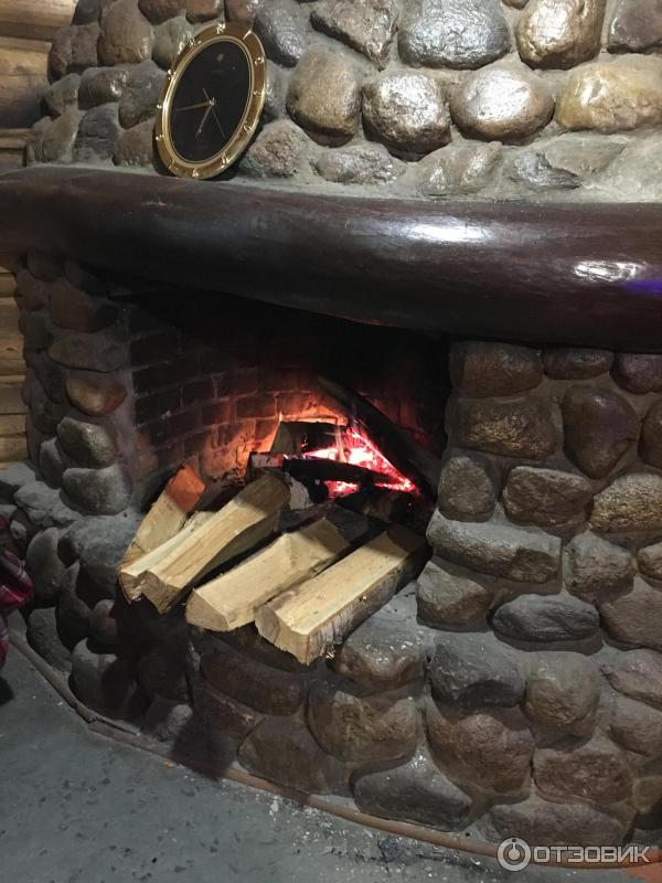 Камин в домике!