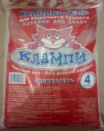 Наполнитель для кошачьего туалета "Клампи" фото