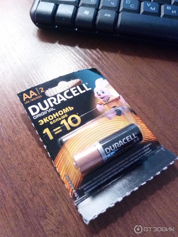 Батарейки Duracell AA LR6/MN1500 фото