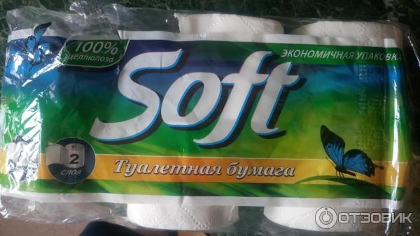 Туалетная бумага soft