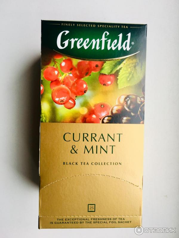 Чай Greenfield Currant & Mint в пакетиках фото