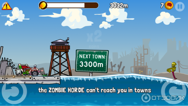 Игра Zombie Road Trip