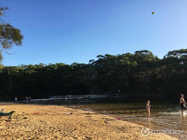 Пляж Wattamolla Beach (Австралия, Сидней) фото