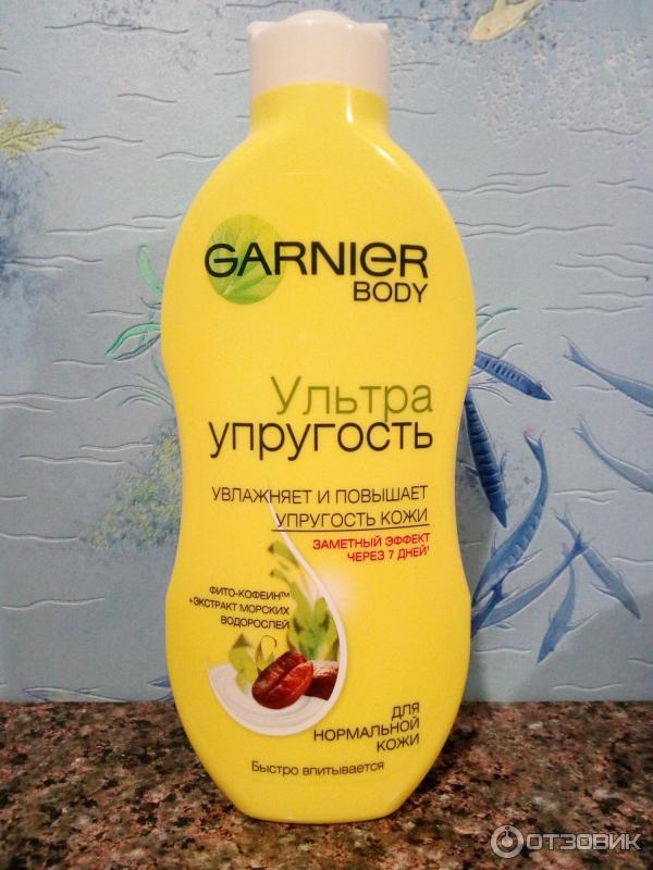 Укрепляющее молочко для тела Garnier Body Ультра упругость фото