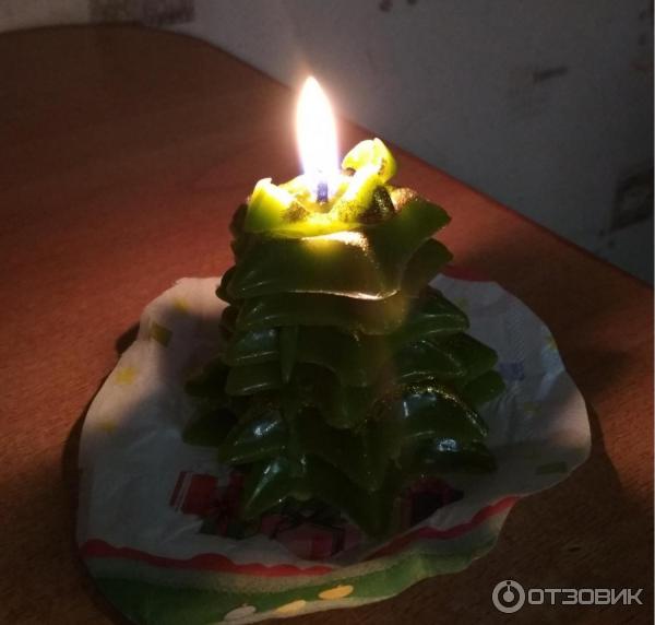 Набор для творчества Фантазёр Парафиновая свеча с подсвечником СОВА